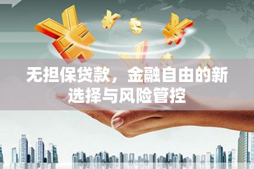 宣化无担保贷款，金融自由的新选择与风险管控