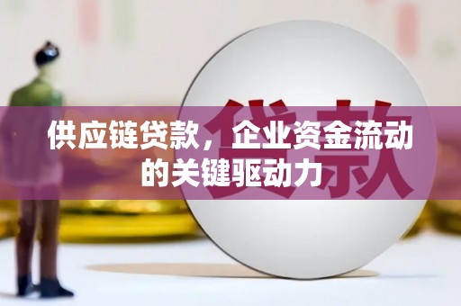 宣化供应链贷款，企业资金流动的关键驱动力
