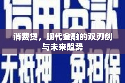 宣化消费贷，现代金融的双刃剑与未来趋势
