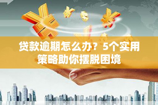 宣化贷款逾期怎么办？5个实用策略助你摆脱困境