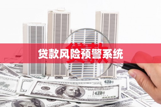 宣化贷款风险预警系统