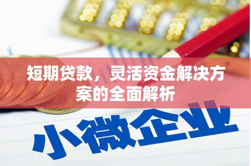 宣化短期贷款，灵活资金解决方案的全面解析
