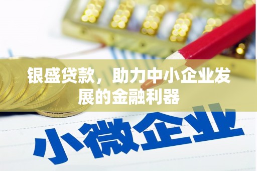 宣化银盛贷款，助力中小企业发展的金融利器