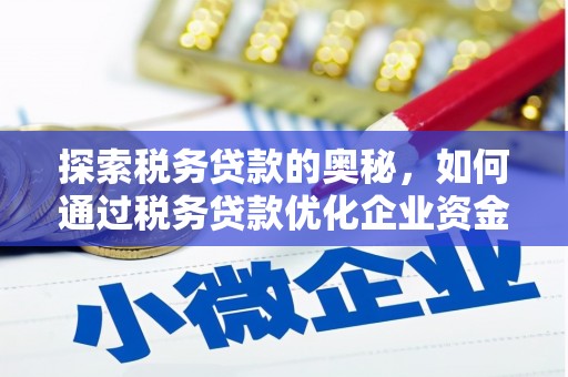 宣化探索税务贷款的奥秘，如何通过税务贷款优化企业资金流