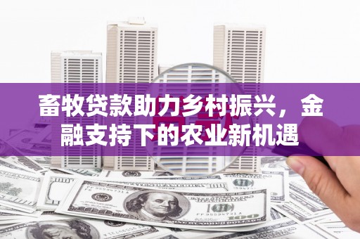 宣化畜牧贷款助力乡村振兴，金融支持下的农业新机遇