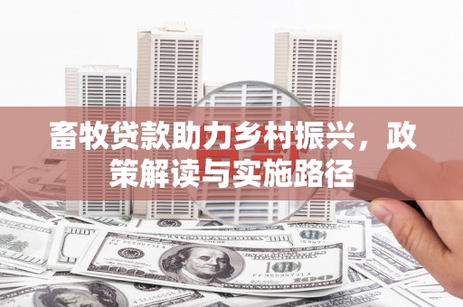 宣化畜牧贷款助力乡村振兴，政策解读与实施路径
