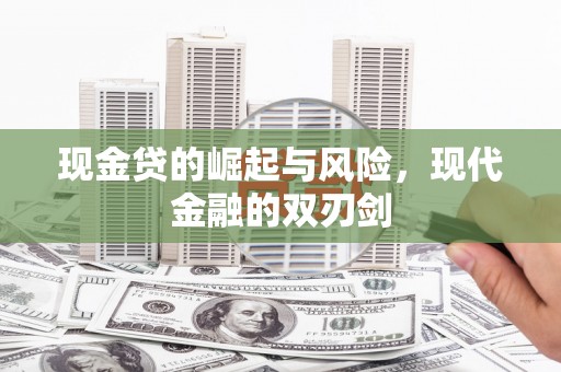 宣化现金贷的崛起与风险，现代金融的双刃剑