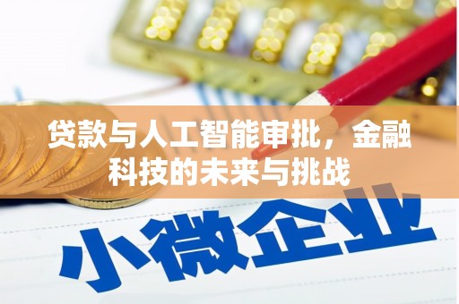 宣化贷款与人工智能审批，金融科技的未来与挑战