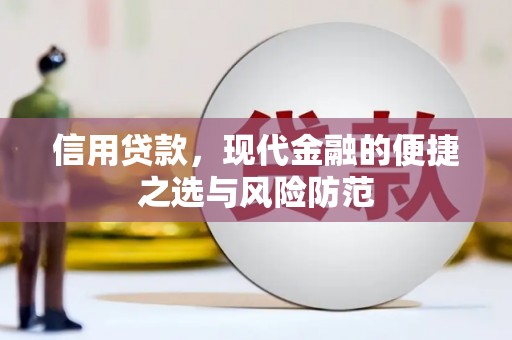宣化信用贷款，现代金融的便捷之选与风险防范