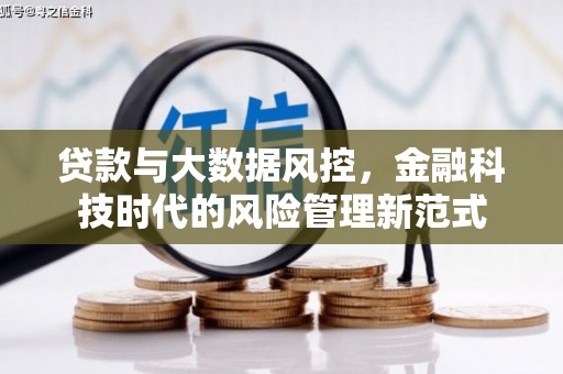 宣化贷款与大数据风控，金融科技时代的风险管理新范式