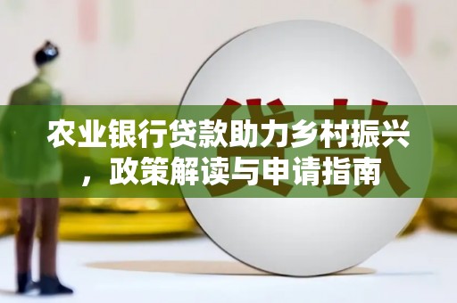宣化农业银行贷款助力乡村振兴，政策解读与申请指南