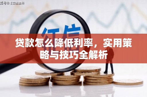 宣化贷款怎么降低利率，实用策略与技巧全解析