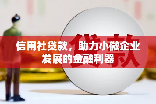 宣化信用社贷款，助力小微企业发展的金融利器