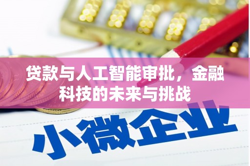 宣化贷款与人工智能审批，金融科技的未来与挑战