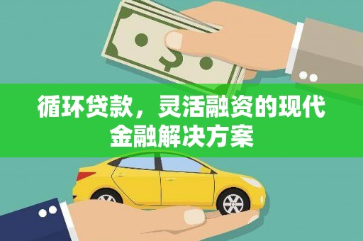 宣化循环贷款，灵活融资的现代金融解决方案
