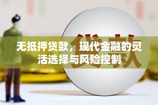 宣化无抵押贷款，现代金融的灵活选择与风险控制