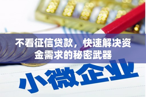 宣化不看征信贷款，快速解决资金需求的秘密武器
