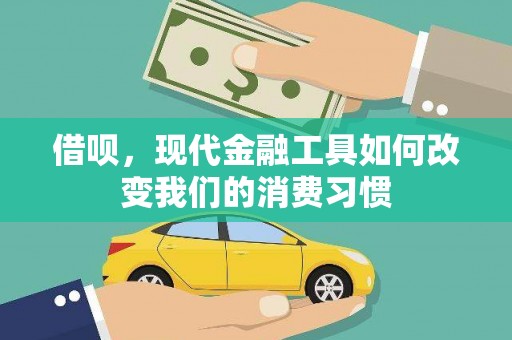 宣化借呗，现代金融工具如何改变我们的消费习惯