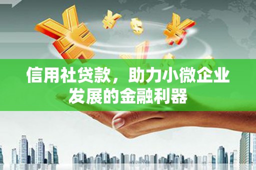 宣化信用社贷款，助力小微企业发展的金融利器